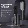 thumbnail image 3 of Fer à Lisser Portable Rechargeable par USB, Boucles, Lisse, Double Usage, Peigne Lissant pour Cheveux, 3 of 9