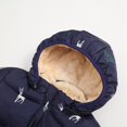 thumbnail image 5 of Toddler Baby Hooded Down Jacket Boys Girls Kids Thicken Warm Winter Coat Outerwear 2-6T, 5 of 8