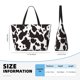 thumbnail image 4 of Fotbe Cow Skin 2 Bolsa de Viaje para Playa - Resistente al Agua, Bolsa Tote de Gran Capacidad y Ligera con 7 Bolsillos para Mujeres y Hombres, 4 of 7