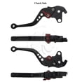 thumbnail image 3 of Black CNC Shorty Brake Clutch Hand Levers Honda CBR 1000 RR 2004 2005 2006 2007, 3 of 5