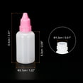 thumbnail image 2 of Botella gotero líquida de 30 ml PE con tapa, paquete de 20 en color rosa, 2 of 5