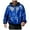 Blue, variant on Men Carnival Sequin Flip Over Special Trend Hooded Sweatshirt Casual Loose Fashion Business Sports Sweatshirt