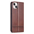 thumbnail image 3 of Allytech Wallet Case for Apple iPhone 15 Plus, iPhone 15 Plus Cover, Vintage PU Leather Business Type Cards Holder Stand Shockproof Protective Phone Case Cover for Apple iPhone 15 Plus -Brown, 3 of 11