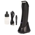 thumbnail image 2 of Body Hair Trimmer, USB Rechargeable Men Body Hair Clipper R Shaped Cutter Lighting  for Home Use, 2 of 8
