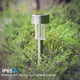 thumbnail image 3 of Impermeables, De Acero Inoxidable, Led, Para Exteriores, Para Paisaje, Camino, Pasarela,10 Luces Solares Para Jardín Guardurnaity HA035613-00, 3 of 6