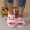 Pink, variant on Halloween Slippers for Women Lantern Pumpkin Soft Plush Cozy Open Toe Indoor Outdoor Open Toe Slippers Fuzzy Slippers Gifts for Girls Women