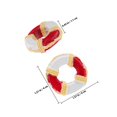thumbnail image 2 of CRAFTHROU 4 Pcs Modèle de Bateau Bouée Décoration en Résine Toucher Artistique pour Maison Propriétaires, 2 of 6