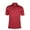 Caledonia Red, variant on Men's Microfiber Tonal Pinstripe Texture, Solid Tailored Collar Short Sleeve Golf Polo Shirt #3637