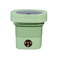 thumbnail image 2 of Lavadora portátil, mini lavadora plegable, lavadora pequeña liviana de ahorro automático de 6.5L para ropa interior de viaje de dormitorio de verde Sunnimix mini lavadora, 2 of 8