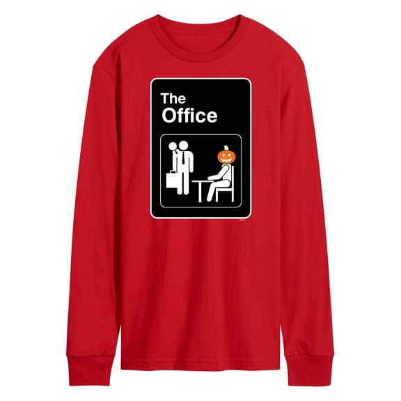 The Office - Halloween Door Sign - Men's Long Sleeve T-Shirt