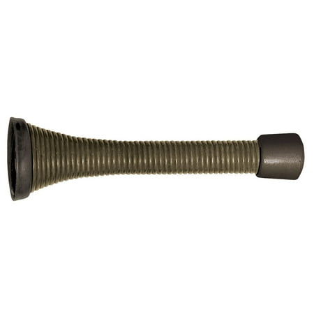 Design House 202283 Spring Door Stop, Oil Rubbed Bronze