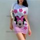 thumbnail image 3 of Vestido ajustado de manga corta para mujer, conjunto bonito y Sexy, trajes a la moda para mujer, trajes sexys para mujer de minnie mouse 2024, 3 of 5