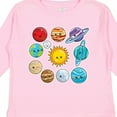 thumbnail image 4 of Inktastic Happy Sun Moon and Planets Boys or Girls Long Sleeve Toddler T-Shirt, 4 of 5