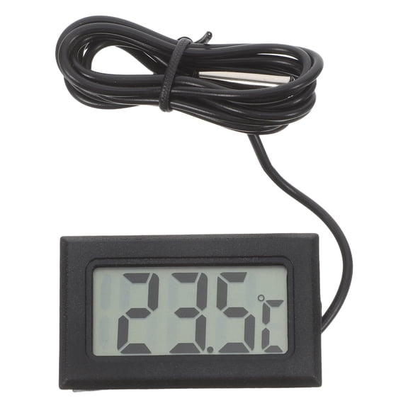 NIAIZEK Aquarium Thermometer with Plastic Probe for Fish Tank Temperature Monitoring