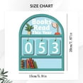 thumbnail image 4 of Bookshelf Decor Books Read This Year Presents for Bookworms Book Counter Book Themed Decor Books Read Counter Reading Tracker Book Stack Decor Book Lovers Gifts, 4 of 8