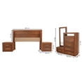 thumbnail image 4 of Recamara KS 5 Piezas Pamela Parota - Kessa Muebles, 4 of 5