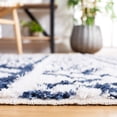 thumbnail image 4 of SAFAVIEH Augustine Emmett Geometric Runner Rug, Navy/Ivory, 2' x 9', 4 of 11