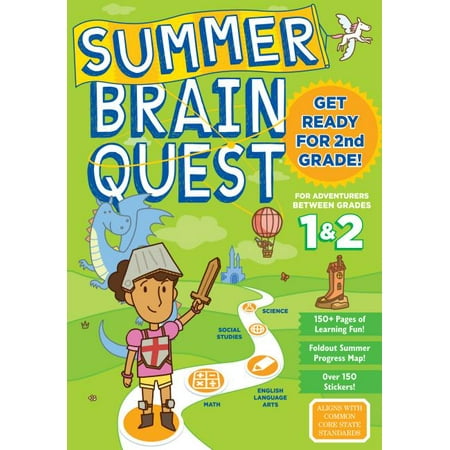 Summer Brain Quest: Between Grades 1 & 2 - (Quest To Be The Best)
