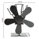 thumbnail image 4 of Ventilador de chimenea LIUXGMXG sin corrientes de aire 5 aspas funcionamiento silencioso para estufas de leña y chimeneas, 4 of 5