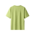 thumbnail image 4 of LEKWK Crewneck T-Shirt for Men Pockets Short Sleeve Casual Top Lightweight Breathable Relaxed Fit Tee for Summer Green XXL, 4 of 5