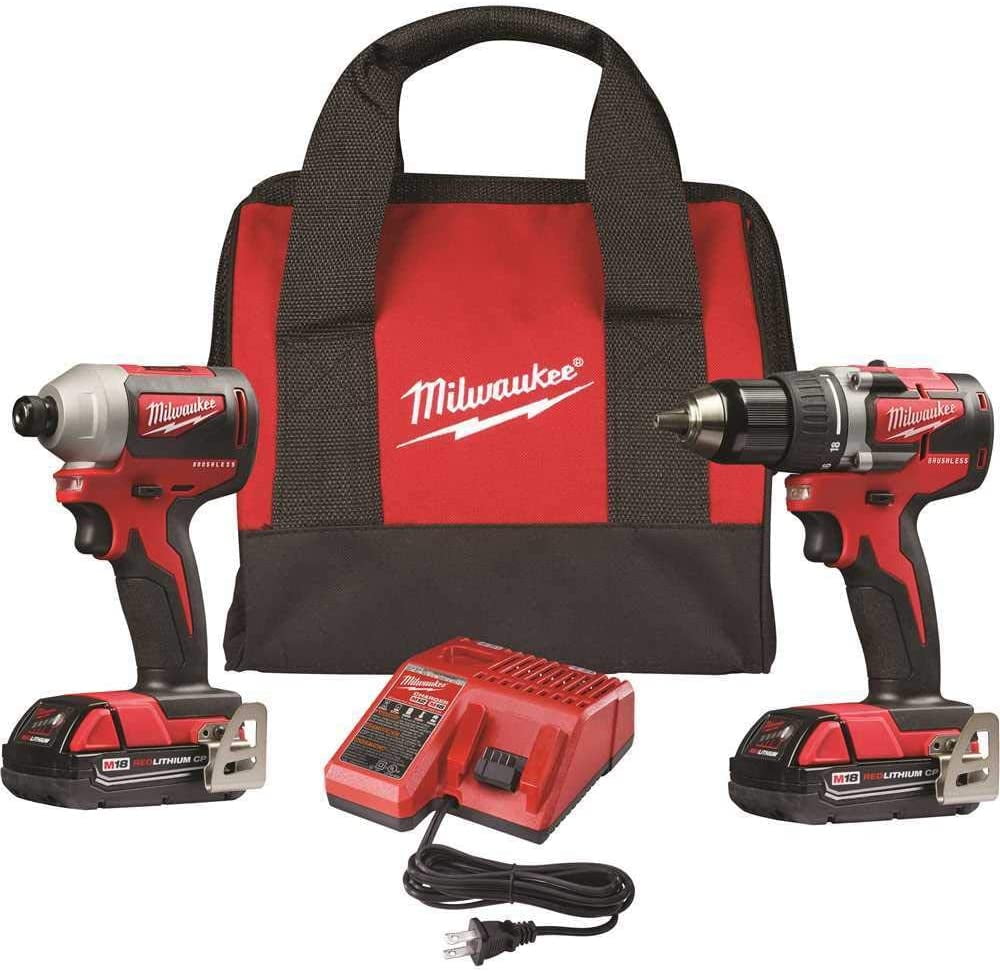Milwaukee 2893-22CX - M18 18V 2-Tool Cordless Combo Kit
