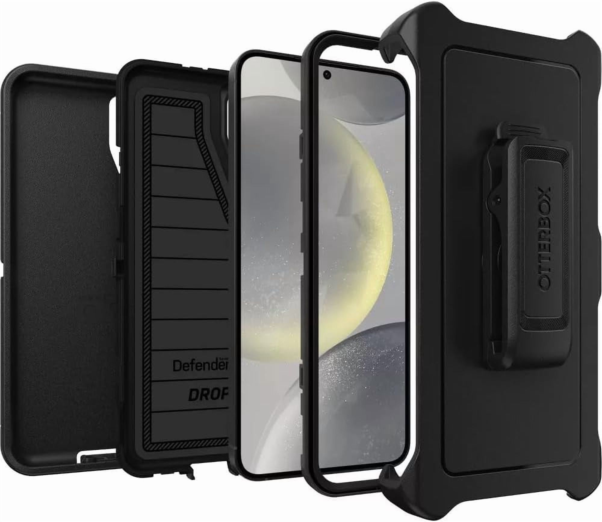 OtterBox Samsung Galaxy S24+ (Only) - Defender Series Pro Case - Black - Screenless - Rugged & Durable - with Port Protection - Holster Clip Includes