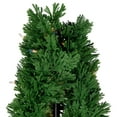 thumbnail image 3 of Northlight Real Touch™ Artificial Pre-Lit Cedar Double Spiral Topiary Tree, Clear Lights 4.5', 3 of 9