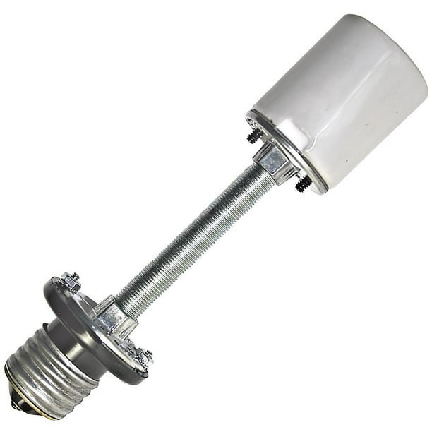 General 00625 Medium Screw (E26) Base Socket Extender (Extends Bulb 5