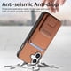 thumbnail image 3 of C1-11 for iPhone 16 Plus Case Card Holder Carbon Fiber Texture Leather Coated TPU Phone Cover - Gree, 3 of 5