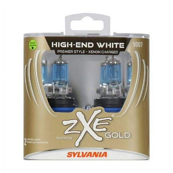 Sylvania 9007 SilverStar zXe Gold Halogen Headlight Bulb - 2 Pack