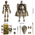 thumbnail image 3 of Figuras de acción Chain-Forces Medieval Skeleton Knight, 3 of 7