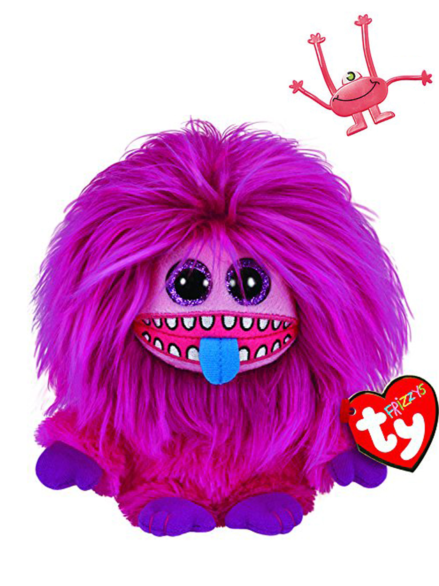 Frizzys ZeeZee Plush Toy & Bendable Monster Character Bundle Set - image 1 of 2