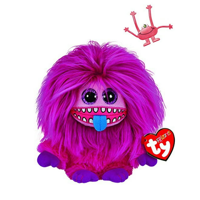 Frizzys ZeeZee Plush Toy & Bendable Monster Character Bundle Set