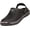 Black with Strap, variant on NORTY Men's Slip-On Garden Clog Sandal Versatile Comfort for All-Day Wear