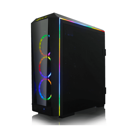 CLX - SET Gaming Desktop - Intel Core i9 10850K - 64GB Memory - NVIDIA GeForce RTX 3070 - 1TB NVMe SSD + 6TB HDD - Black