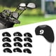thumbnail image 4 of Fundas Para Cabeza De Palo De Golf, 12 Piezas, Impermeables, Cómodas, Al Tacto, Gruesas, Para Entrenamiento ANGGREK Negro, 4 of 8