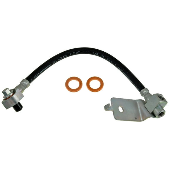 Dorman H380044 Rear Left Brake Hydraulic Hose for Specific Ford / Mercury Models Fits select: 1992-1997 FORD CROWN VICTORIA, 1992-1997 MERCURY GRAND MARQUIS