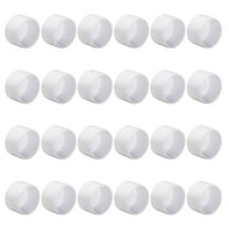 RUISINERY 24 Pieces Multipurpose PVC Pipe End Caps 3/4 Inch 1 Inch 1 1/4 Inch 2 Inch Sturdy Furniture Grade SCH40 Fittings