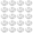 thumbnail image 1 of 20 Pzs Caja de Monedas de Plastico Transparente Redonda Pequena 40mm, 1 of 4