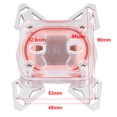 thumbnail image 3 of CPU Block, 12.9mm Outer Diameter with POM Cover, CPU Water Cooling Block, Two Connectors for Computer CPU for  AM4, 3 of 8