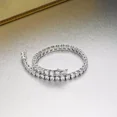 thumbnail image 3 of 3.5mm Tennis Bracelet 925 Sterling Silver AAA Grade White Cubic Zirconia, 3 of 5