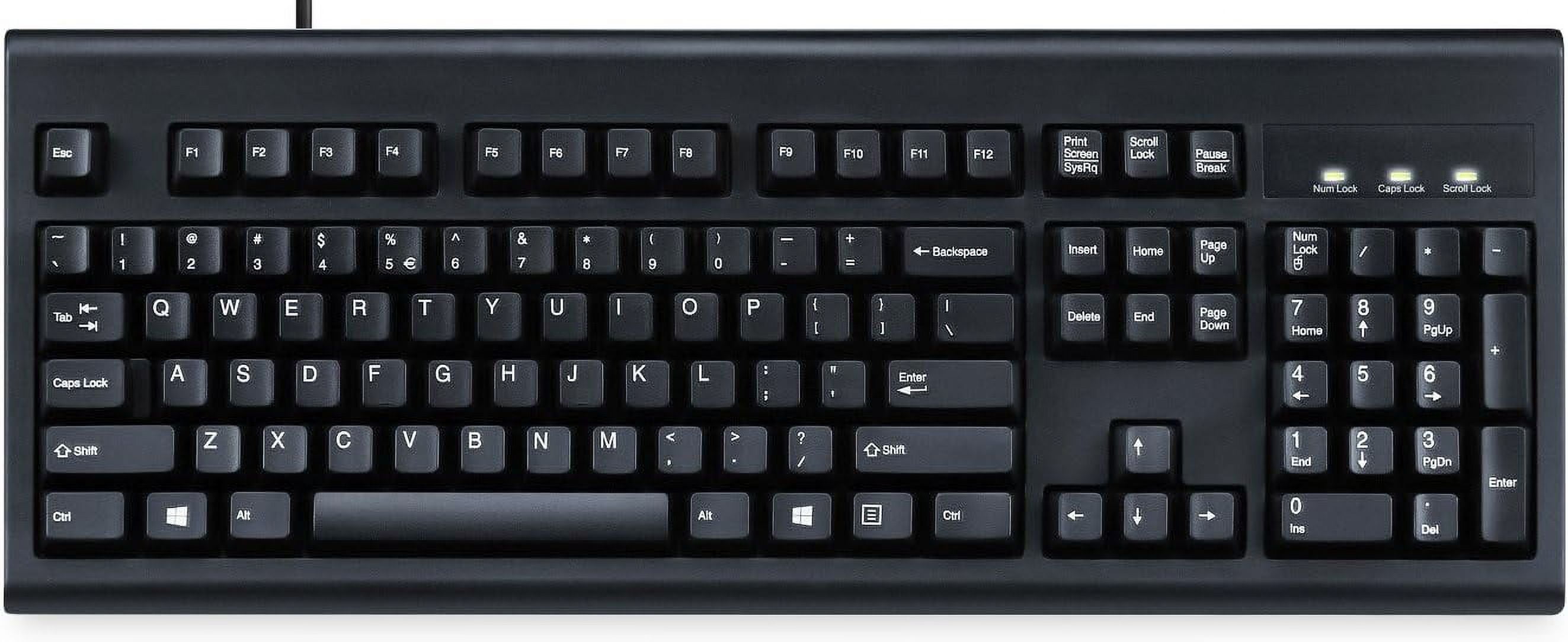 TRAHOO-PERIBOARD-106US, Performance wired keyboard - 20 million key ...