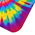 thumbnail image 5 of Colorful Rainbow Tie Dye Spiral Pattern Dish Drying Mat for Kitchen 1 Pack, Ultra Absorbent Microfiber Dishes Drainer Mats,16"x18", 5 of 6