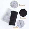 thumbnail image 3 of Long Plush Cat Bed Mats Soft Washable Pet Nest Square Fleece Cushion Puppy Kitty Mat Cat Sleeping Bed for Small Large Dogs Cats (Leather Pink,L 70x50cm), 3 of 7