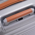 thumbnail image 5 of Yougu 24" Carry on Luggage Lightweight Suitcase TSA Lock USB,Silver, 5 of 9