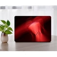 thumbnail image 3 of KSK KAISHEK Hard Protective Shell Case Cover Only for MacBook Pro 16 inchs with XDR Display Touch ID Type C + Black Keyboard Cover Model: A2141 (Red series 0915), 3 of 5