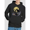 thumbnail image 4 of The Nightmare Before Christmas Mens Moon Silhouette Hoodie, 4 of 4