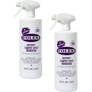 Folex Instant Carpet Spot Remover Spray - Odor-Free, Non-Toxic - 2 Pack, 32oz Each