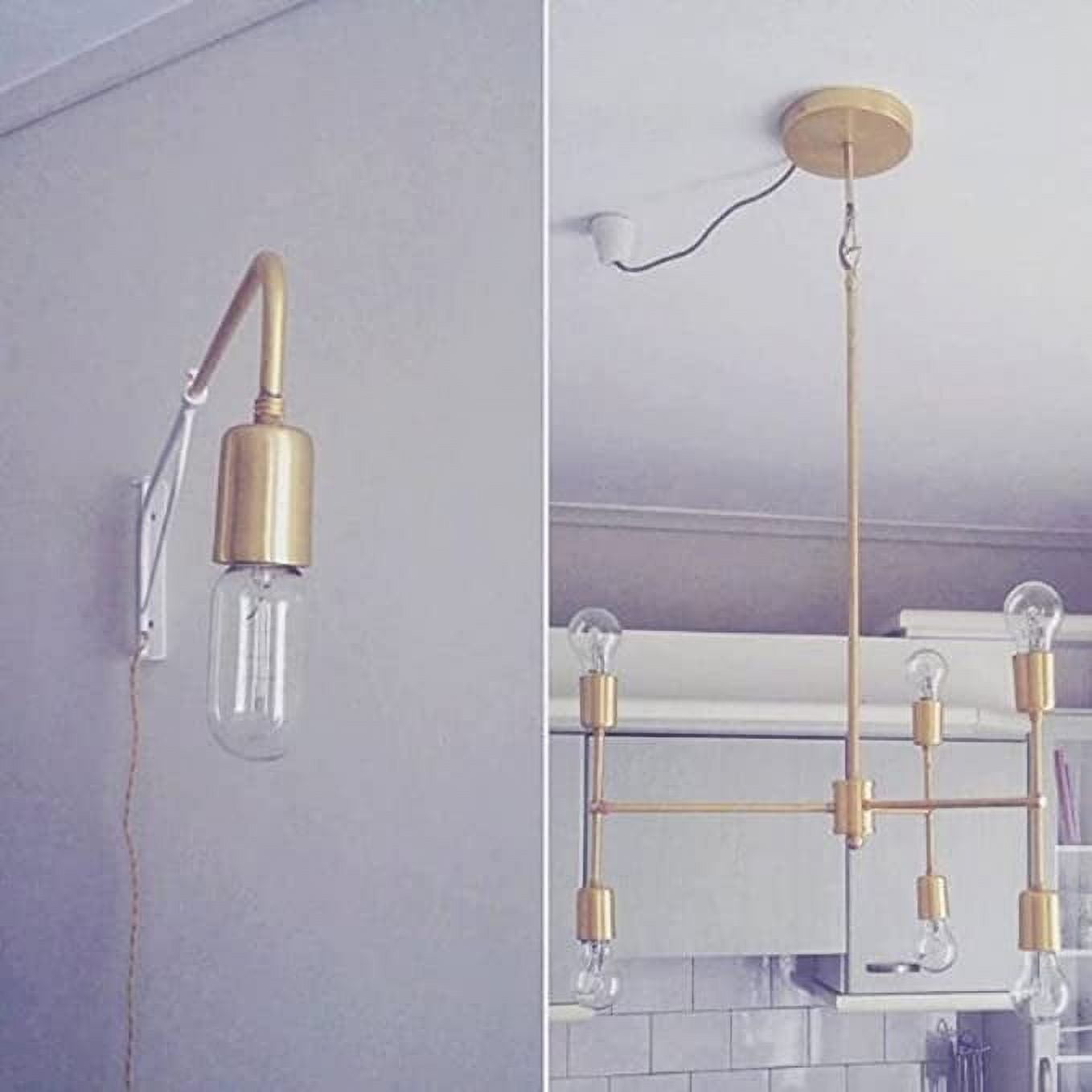 Handmade Pendant Light Chandelier Edison Restoration Industrial style minimal g0eometric chandelier for Bedroom