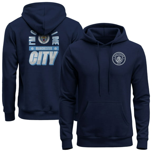 Men's 1863FC Navy Manchester City True Glory Fleece Hoodie